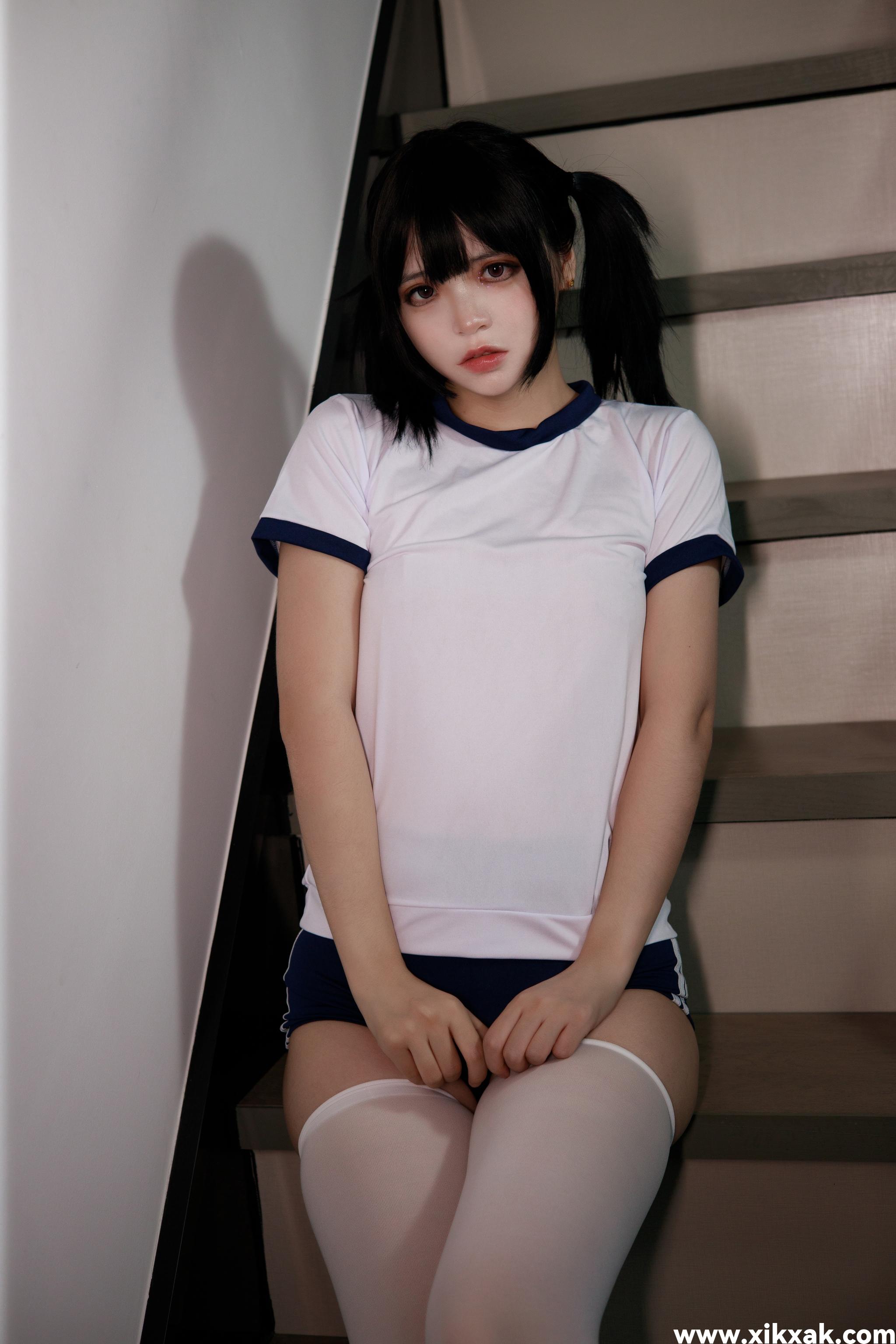 疯猫ss – NO.98 白色情人节福袋 体操服 [40P]